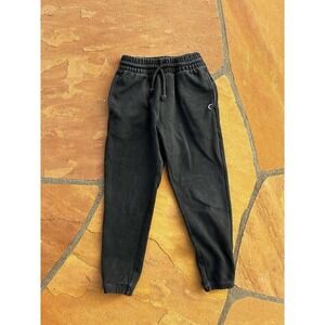 Girls Size 10-11 Zyia Active Black Sweatpants Joggers Lounge Pants